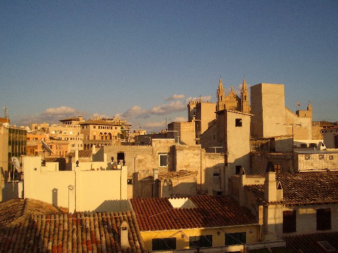 View of the 
Old Town Palma